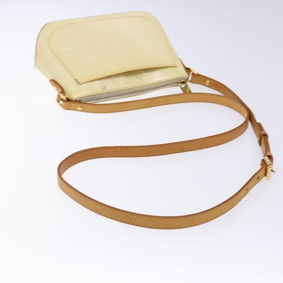 LOUIS VUITTON Monogram Vernis Minna Street Shoulder Bag Perle M91509 - Picture 7 of 13